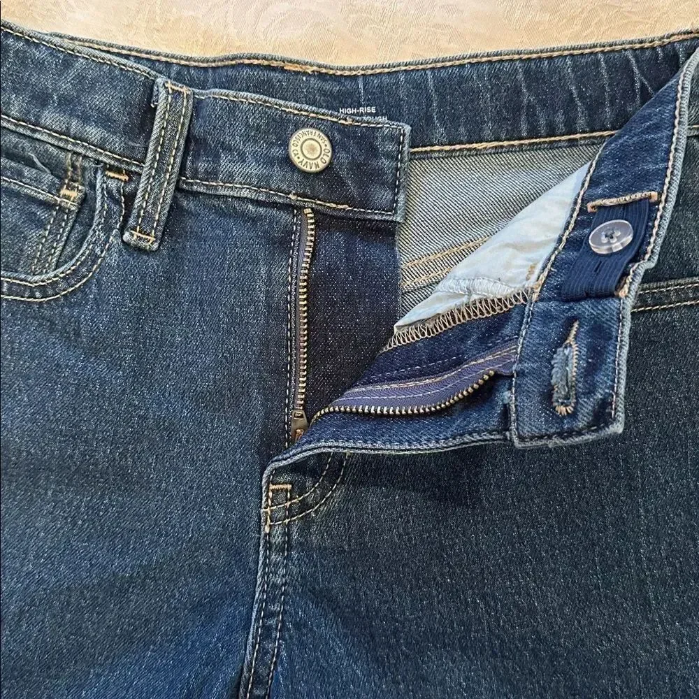 Old Navy Kids Blue Denim Jeans Shorts High Rise Size 12